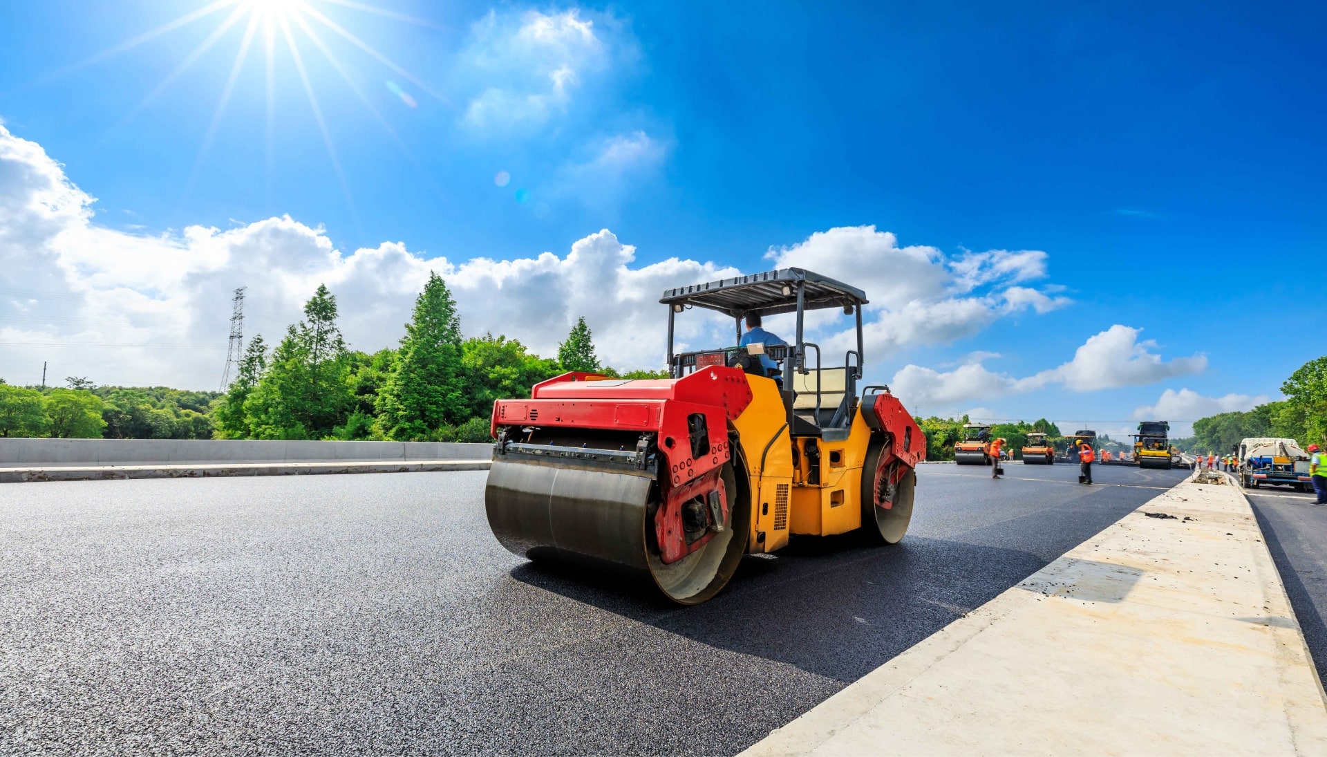 Smooth asphalt paving in Wilmington, NC creates durable surfaces.